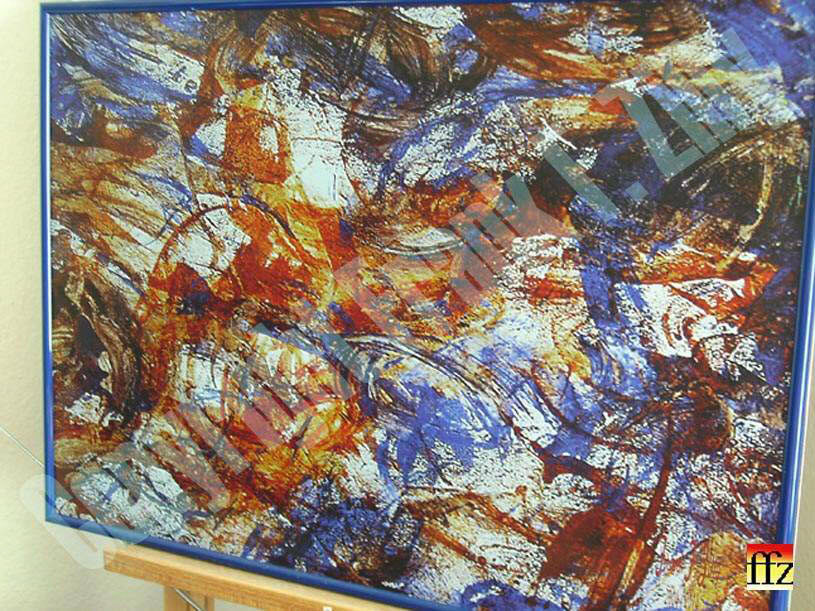 70x50 cm - Print von meinem Werk "Lascaux - The Key". Dieses digital entstandene Werk kn�pft auch optisch bewusst direkt an an die Eindr�cke res. den Gesamteindruck, den man beim Anblick der sagenhaften fr�hen H�hlenmalereien gewinnen kann und schl�gt damit einen Bogen �ber 40.000 Jahre Kulturgeschichte der Menschheit. Von den Anf�ngen bis ins Heute, das digitale Zeitalter ... 